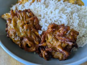 Pakora are vegan at Tandoori Oven in Logan