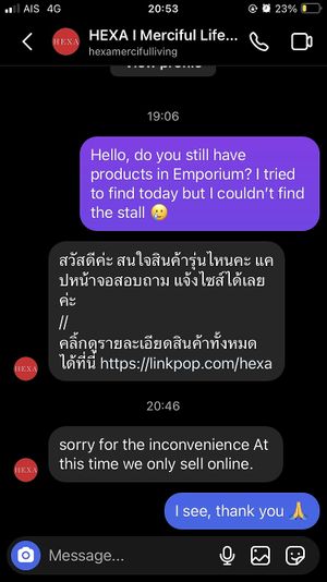   at HEXA - Emporium Department Store in Bangkok