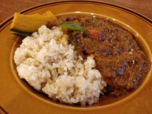 Vegetable curry at Marche in Kurashiki