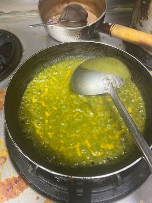 Chicken sag  at Everest Kitchen in Tama