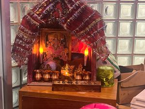 Temple  at Everest Kitchen in Tama