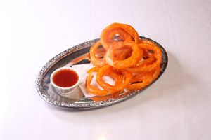Onion ring at Everest Kitchen in Tama