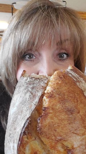 Delicious sourdough delight at Lighthouse Center Bakery and Cafe in Umpqua