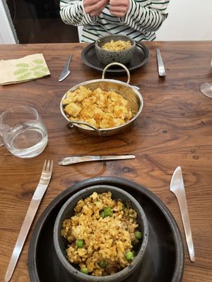 Dinner  at Studio Vert  in Laroque-des-alberes