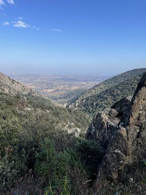 The views  at Studio Vert  in Laroque-des-alberes