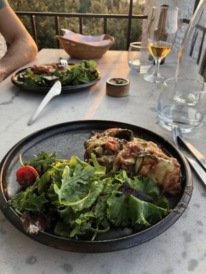 Zucchini cannelloni   at Studio Vert  in Laroque-des-alberes