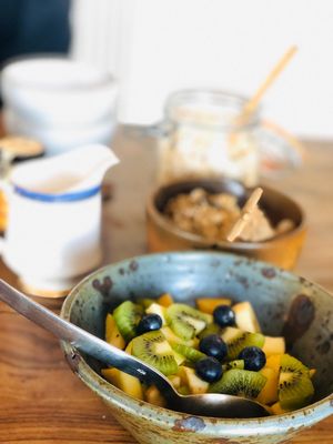 Lots of fruit too at Studio Vert  in Laroque-des-alberes