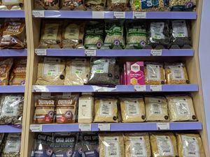 packaged bulk foods at Grape Tree in Poole