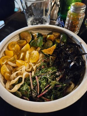 Vegan udon at Shio Ramen in Tbilisi