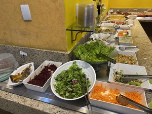 Buffet with vegan optionss  at Ramma - Barra in Salvador