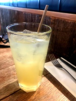 Sparkly mocktail. at Wildwood in Salisbury