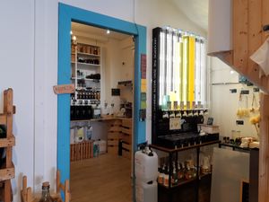 Unpackaged liquid soap at Bare Ware in Winterthur