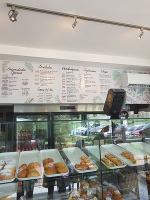 Menu at Pan & Canela Cafe in Panama City