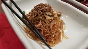 Chapchae at Chaegundaam - 채근담 in Seoul