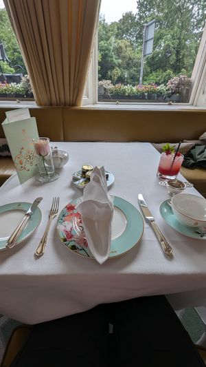 Vegan tea at the Shelbourne at The Lord Mayor's Lounge at The Shelbourne in Dublin
