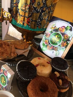 All vegan and glutenfree desserts at Zu Cafe in Lewes