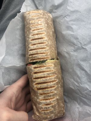 Portebello Mushroom Wrap  at Mindful Juice Bar in Surrey