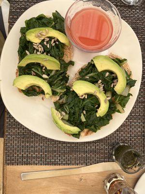 Vegan Tartine  at Sweetbeat in San Cristobal De Las Casas