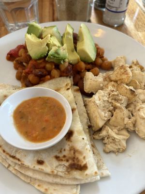   at Cafe Bliss in Brighton