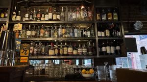 Full bar available   at Alibi Room in Seattle