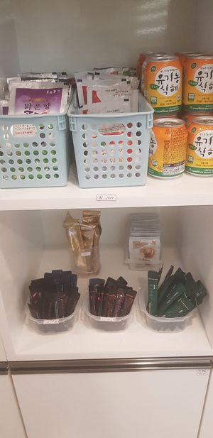 You can have some coffee here at Vegan Mart - 비건마트  in Busan