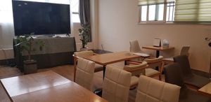 They've got cozy chairs at Vegan Mart - 비건마트  in Busan