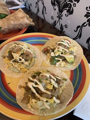 tacos at Plant Base in Jersey City