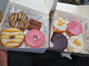 Fully vegan ! :) at Boneshaker Doughnuts in Paris