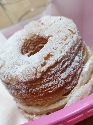 Mille feuilles donuts ! at Boneshaker Doughnuts in Paris