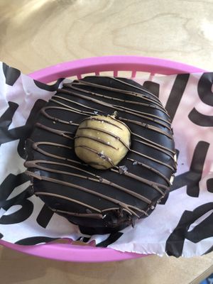 Cookies dough donut  at Boneshaker Doughnuts in Paris