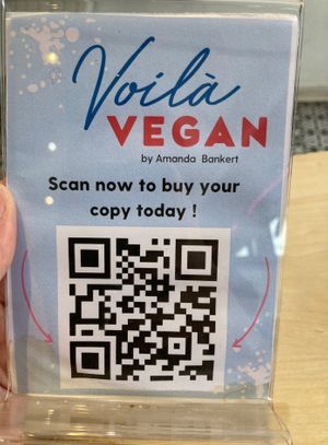 Their new vegan cookbook  at Boneshaker Doughnuts in Paris