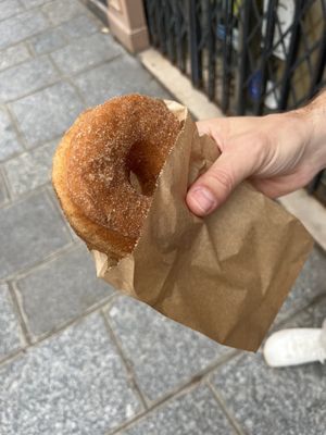 Beach haven donut  at Boneshaker Doughnuts in Paris