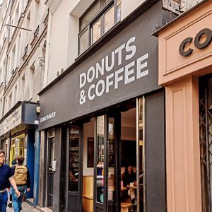 Facade at Boneshaker Doughnuts in Paris
