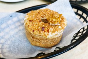 Veignet des Rois (January special) at Boneshaker Doughnuts in Paris