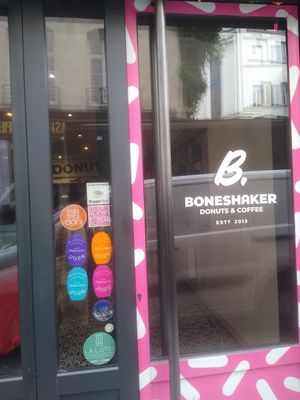 Building at Boneshaker Doughnuts in Paris