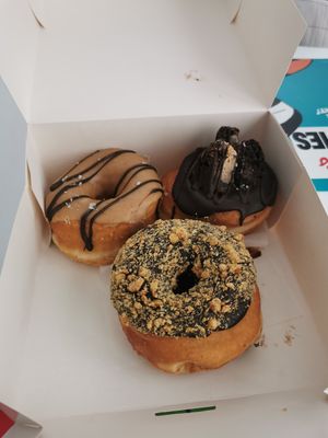 New taste every month 😍 at Boneshaker Doughnuts in Paris