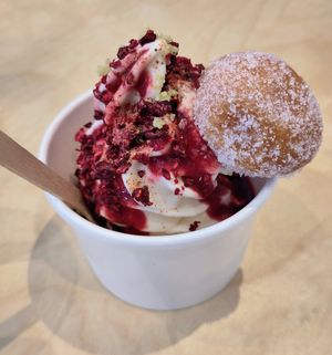 Soft serve at Boneshaker Doughnuts in Paris