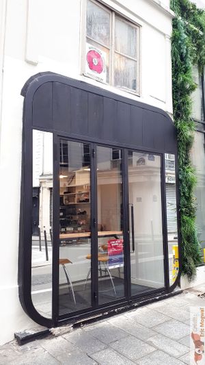 Facade at Boneshaker Doughnuts in Paris