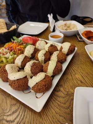 Sham fallafel at Sham Falafel in Krakow
