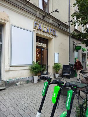  at Sham Falafel in Krakow