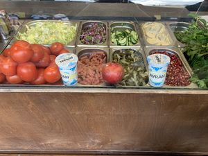   at Sham Falafel in Krakow