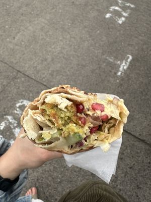 SHAM Sandwich   at Sham Falafel in Krakow