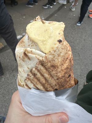   at Sham Falafel in Krakow