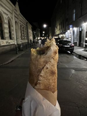   at Sham Falafel in Krakow