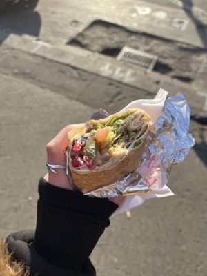   at Sham Falafel in Krakow