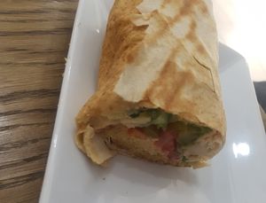 Sorry for bad pic! at Sham Falafel in Krakow