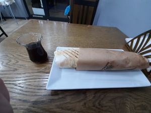 Herbatka w cenie falafela at Sham Falafel in Krakow