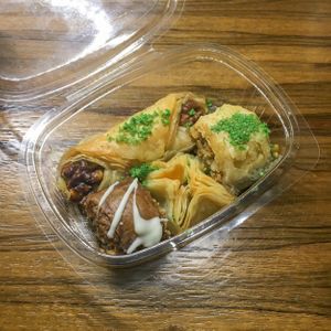 Baklava  at Sham Falafel in Krakow