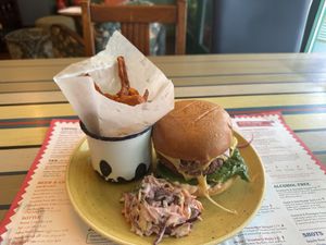 Vegan burger   at Lounges - Poco Lounge in Kings Lynn