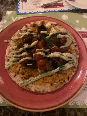 Moroccan flatbread   at Lounges - Poco Lounge in Kings Lynn
